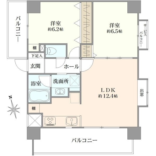 グレイスコート府中駅前 間取図