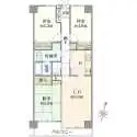 グリーンパーク花畑ＶＩＩ 間取図