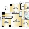 ヴェルビュ上本町 間取図