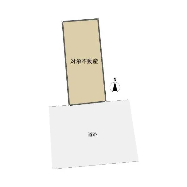 春日井市中央台７丁目 区画図