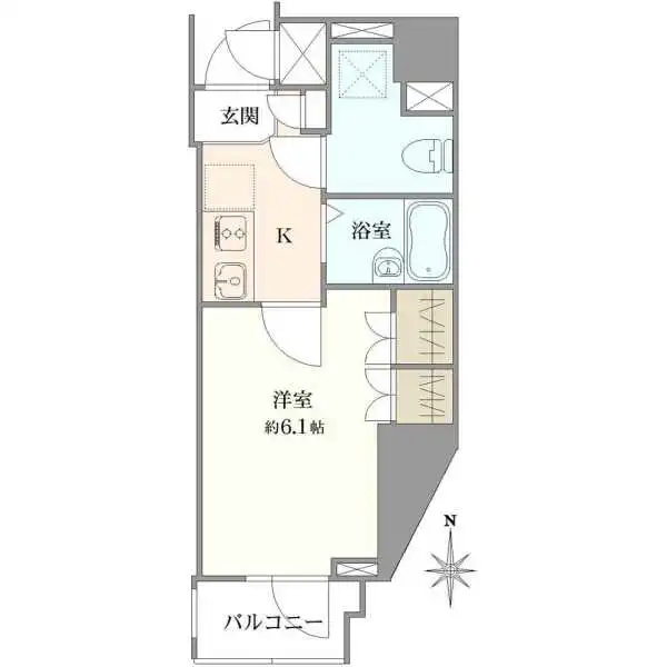スパシエエル・ヴィエント・アース板橋タワー 間取図