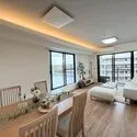 ヒルズ上大岡ガーデニア リビングダイニング　約１２帖