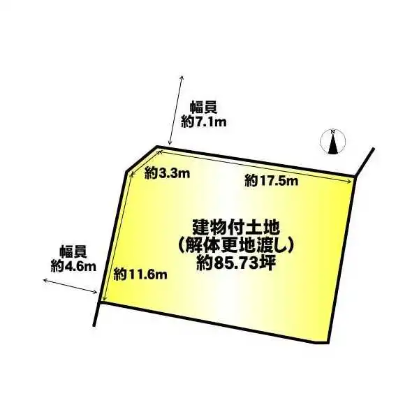 京都市伏見区桃山町日向 間取図