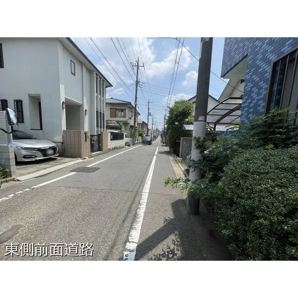 杉並区桃井1丁目 東側前面道路