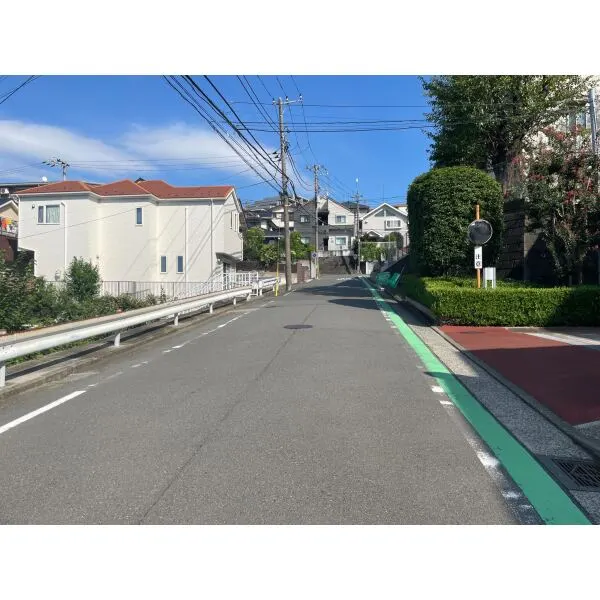 横浜市戸塚区上倉田町 前面道路