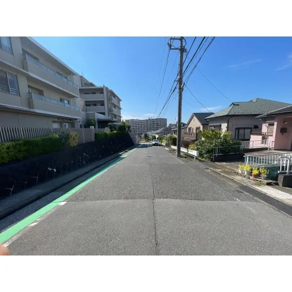 横浜市戸塚区上倉田町 前面道路
