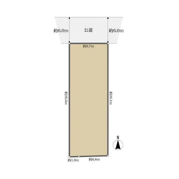 名古屋市名東区赤松台 間取図