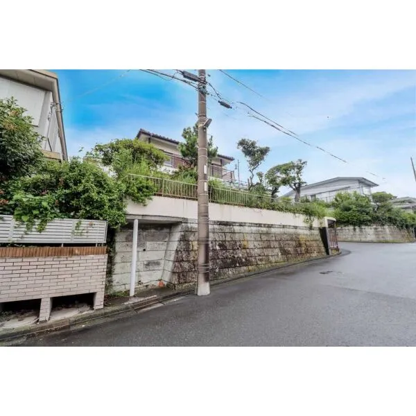 横浜市栄区本郷台５丁目 現地（古家あり）