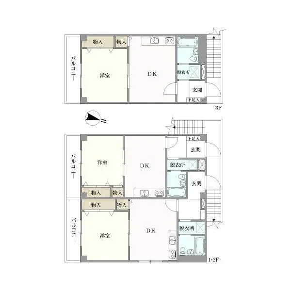 西東京市下保谷２丁目 間取図