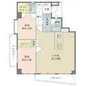 ラビ・ゼームス坂 間取図