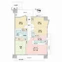 コスモフェスタ一之江 間取図