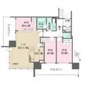 リビオタワー羽沢横浜国大 間取図