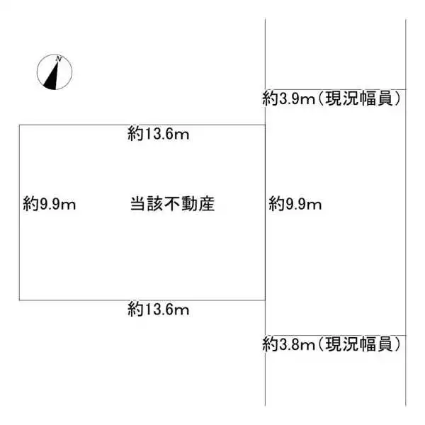 中野区上鷺宮４丁目 間取図