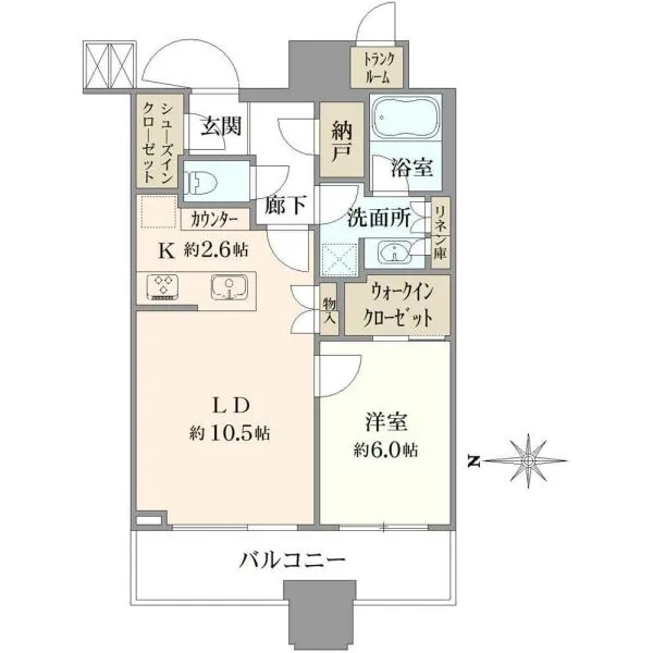 パークシティ大崎　ザ　タワー 間取図