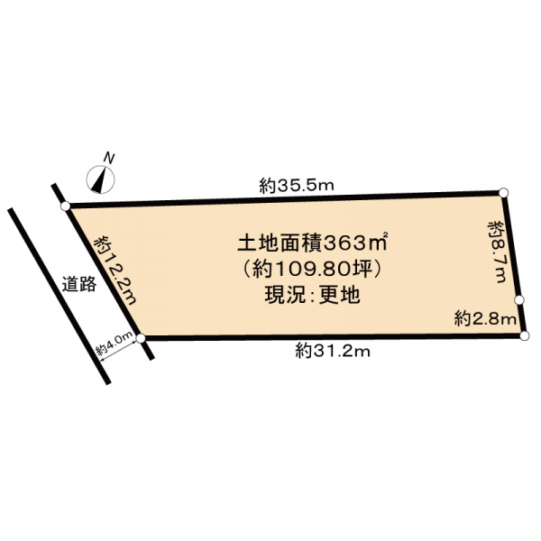 名古屋市名東区梅森坂西２丁目 間取図