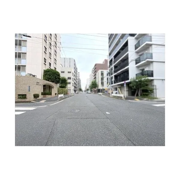 両国緑スカイハイツ 前面道路（２０２６年７月撮影）