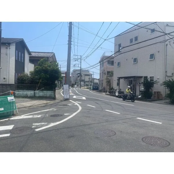 鎌倉市材木座６丁目 北西側道路