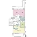 サン・ステージ緑園都市東の街五番館 間取図