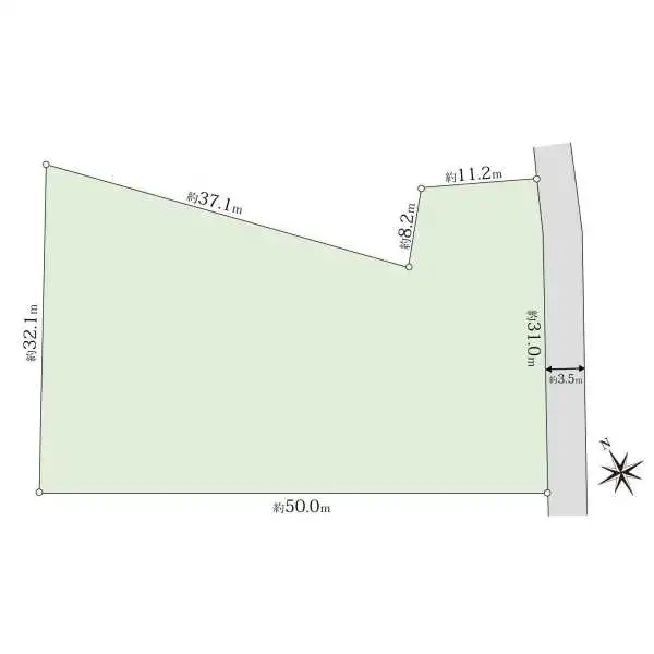 京都市右京区鳴滝音戸山町 間取図