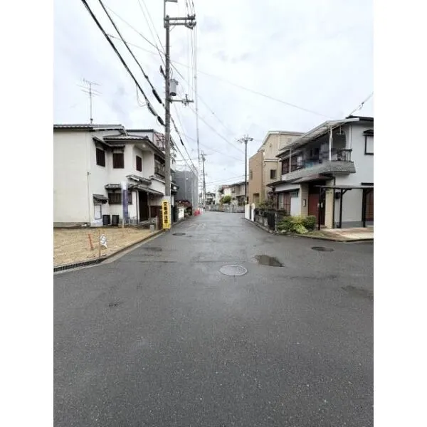 高槻市宮田町１丁目 前面道路含む現地写真