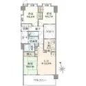 グレイス保土ヶ谷カーサコリーナ 間取図