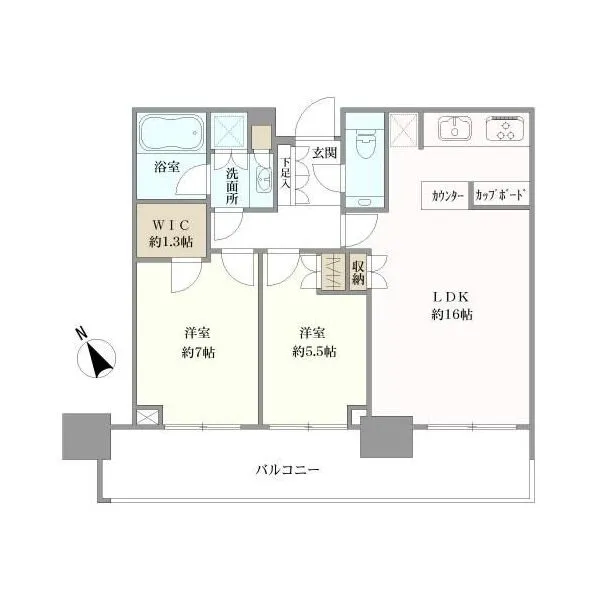 パークコート六本木ヒルトップ 間取