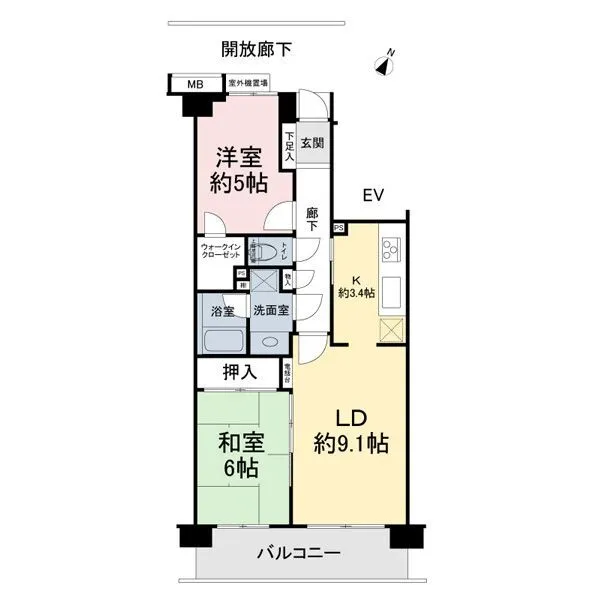 津田沼東パーク・ホームズ２番館 間取図
