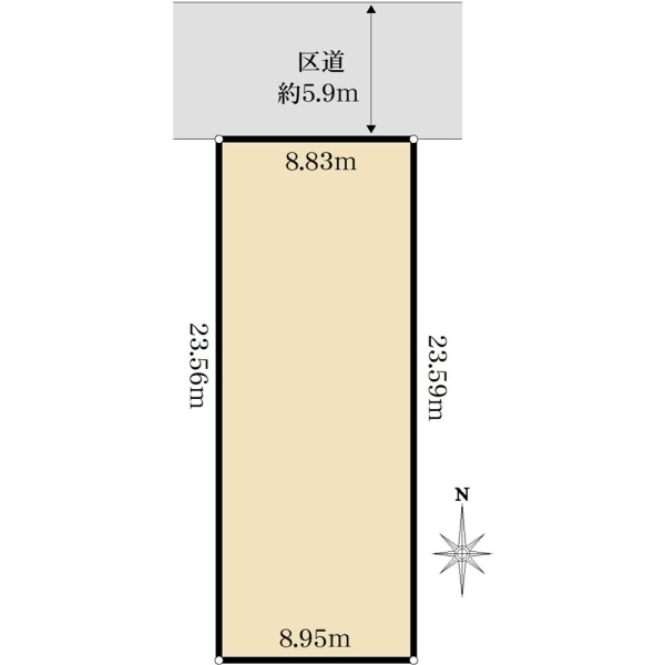 足立区入谷２丁目 間取図