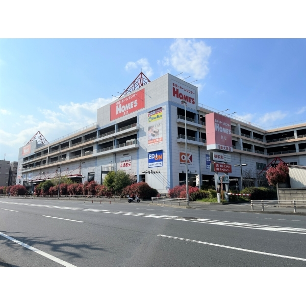 川崎市川崎区中瀬3丁目 島忠ホームズ川崎大師店まで約100m(徒歩約2分)(ショッピングセンター)まで約100m(徒歩2分)