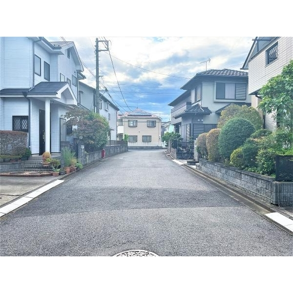 流山市大字東深井 前面道路