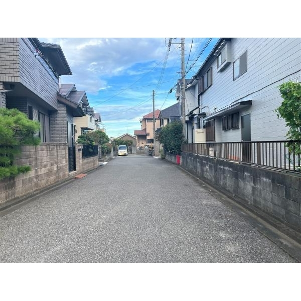 流山市大字東深井 前面道路