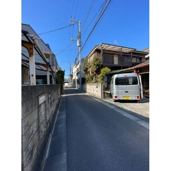 川崎市川崎区四谷上町 南西側前面道路