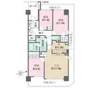 中野坂上パーク・ホームズ 間取図