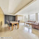 平河町森タワーレジデンス 床暖房設置のリビングダイニング（約22.0畳）