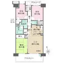 ＢＥＬＩＳＴＡ戸田公園東 間取図