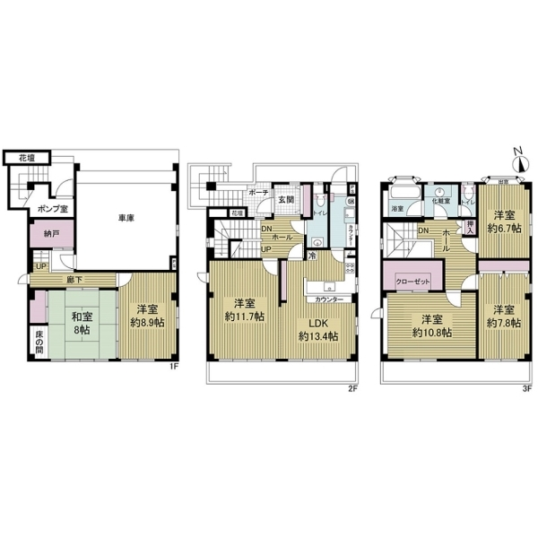 名古屋市東区古出来２丁目 間取図