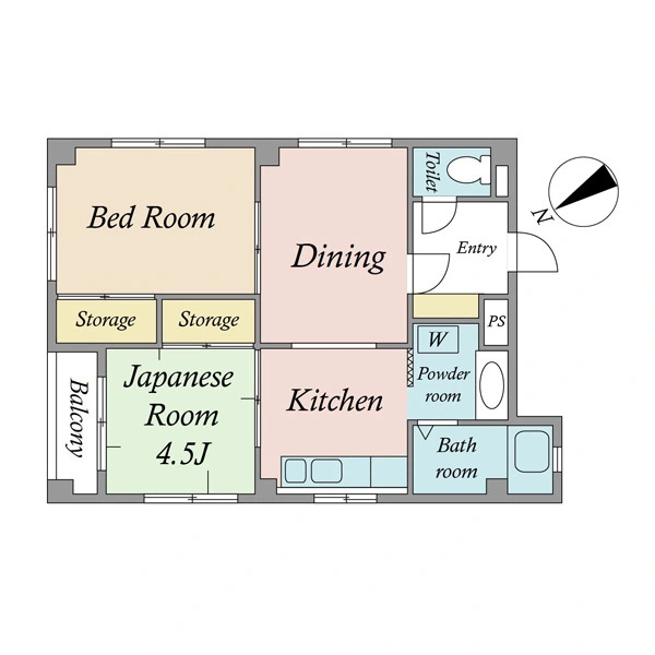 シェトワ大森 間取図
