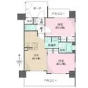 エステムプラザ京都御所ノ内REGIA 全居室バルコニーサイド設計、陽当り＆通風良好な南向き角住戸。住戸の独立性を高める玄関ポーチ有。
