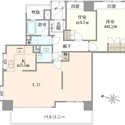 つつじヶ丘シティタワー 間取図