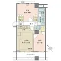 ハウスコート築地 間取図