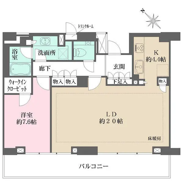 パークハウス葉山丘邸 間取図