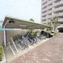 レックスシティ八尾志紀 敷地内駐輪場