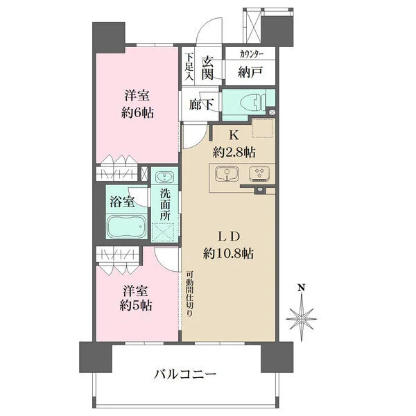 ファミリアーレ岩塚 間取図