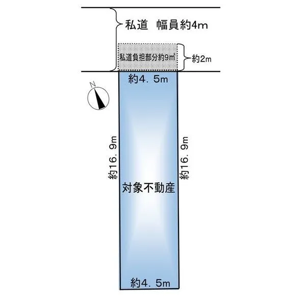 大阪市阿倍野区阿倍野元町 間取図