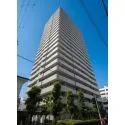 キングマンション心斎橋東 地上24階建ての建物外観です。