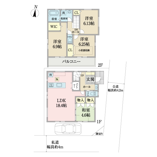 江戸川区東小岩３丁目 間取図