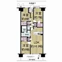 ジークレフ神戸名谷ＷＥＳＴ 専有面積82.84m2♪高層階の南東向き♪