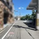 京都市上京区元誓願寺通堀川西入富小路町 前面道路（西から東を撮影）