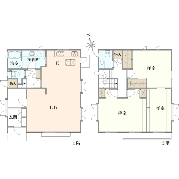 八千代市ゆりのき台７丁目 間取図