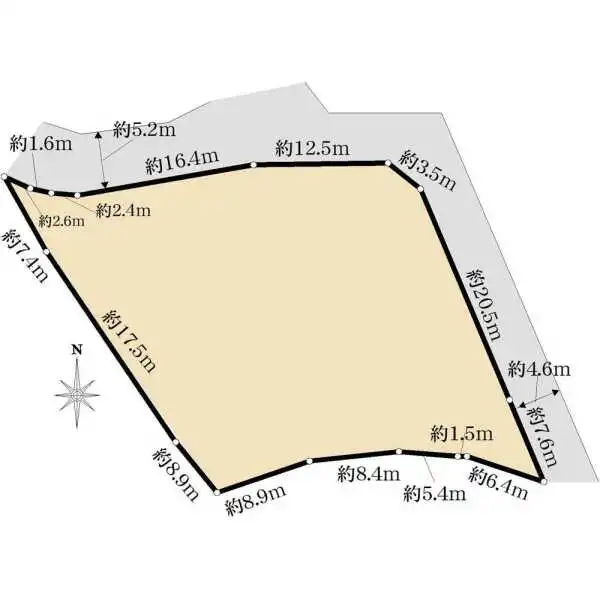 八王子市長沼町 間取図